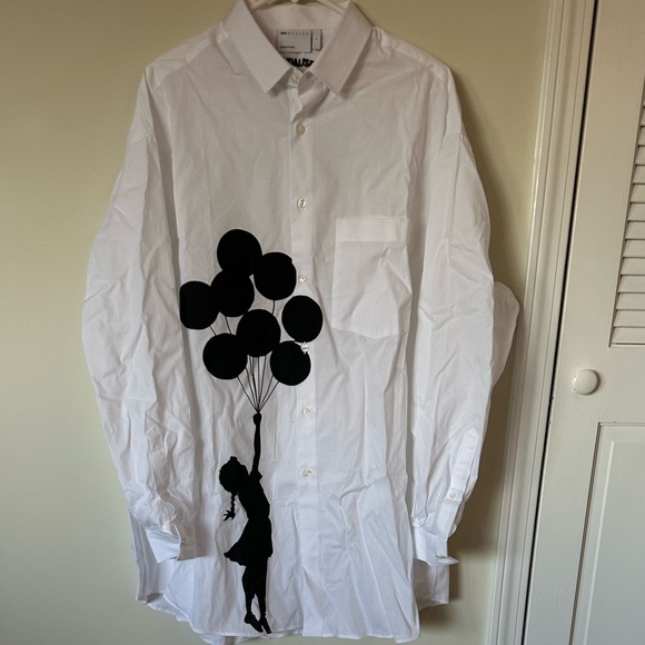 Banksy Extreme Oversized Shirt (L) - Picture 2 of 7